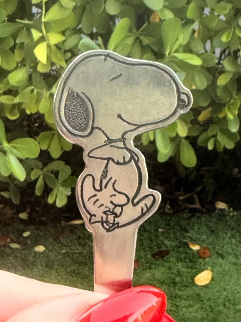 Vintage Danara Peanuts Snoopy Woodstock Stainless Steel Spoon 1958-1965 Korea